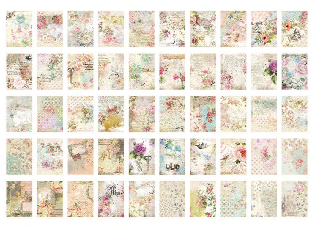 Ethereal Vintage Scrapbooking Paper