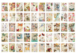 Ethereal Vintage Scrapbooking Paper