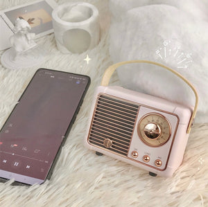 Retro Radio Bluetooth Speaker