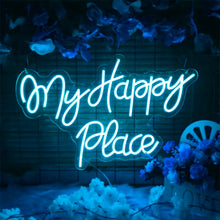 Load image into Gallery viewer, My Happy Place Neon Sign