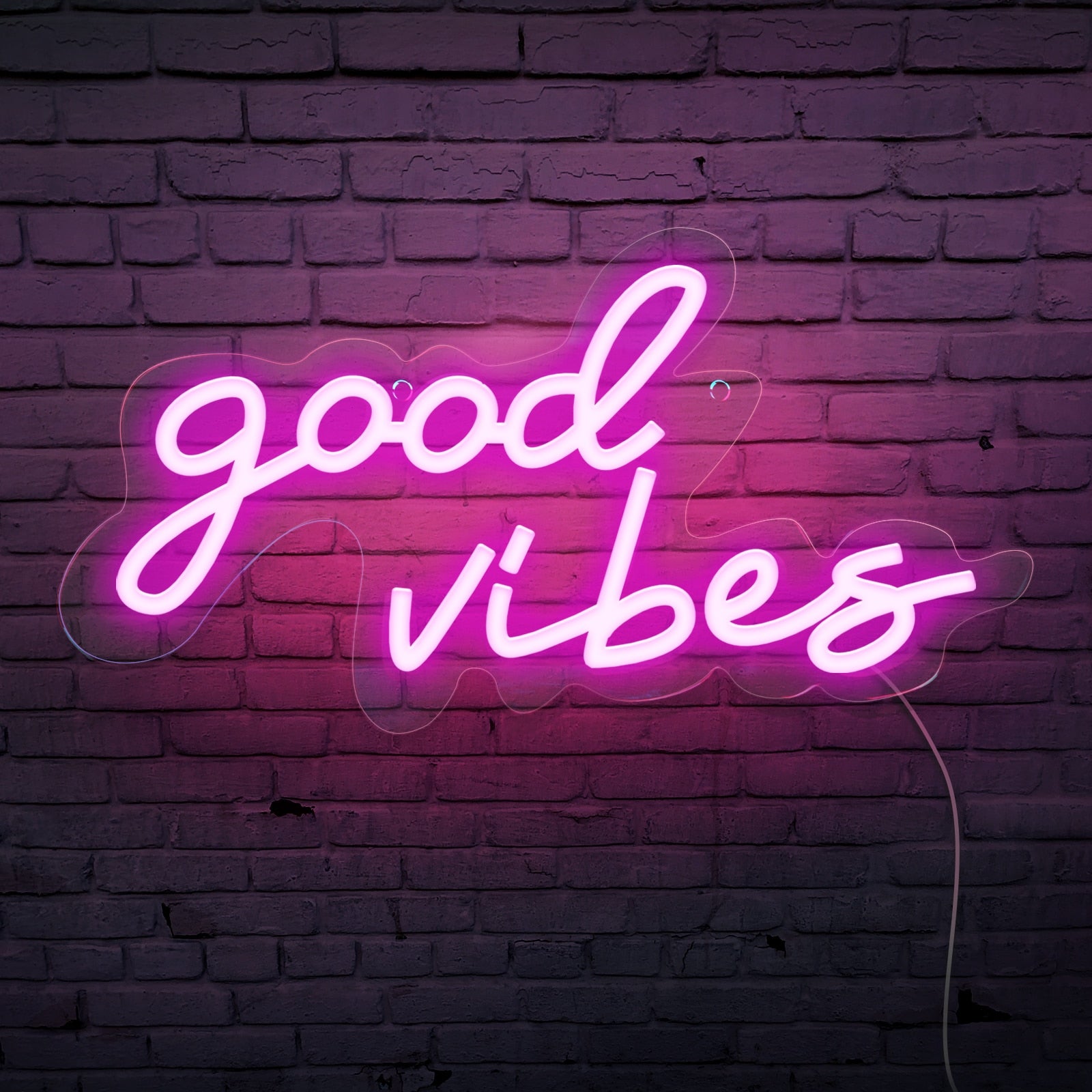 Good vibes only, neon, signs, HD phone wallpaper