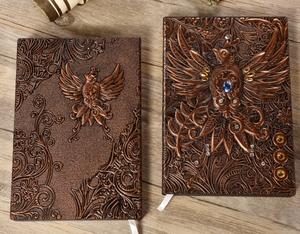 Vintage Phoenix Rising Spell Book