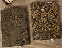 Load image into Gallery viewer, Vintage Phoenix Rising Spell Book