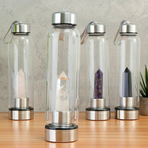 Healing Elixir Quartz Water Bottles