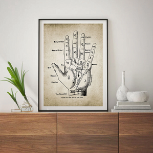 Magical Palm Reading Canvas