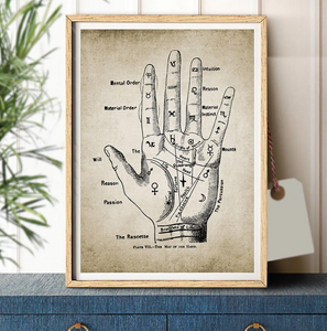 Magical Palm Reading Canvas