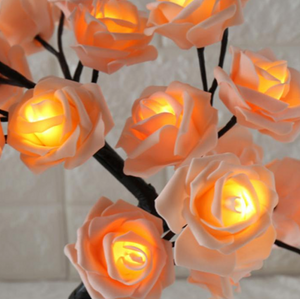 Beautiful Magic Rose Lamp