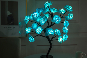 Beautiful Magic Rose Lamp