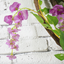 Load image into Gallery viewer, Darling Wisteria Hanging Flowers