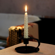 Load image into Gallery viewer, Romantic Retro Iron Candlestick