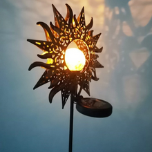 Load image into Gallery viewer, Sun &amp; Moon Garden Solar Light