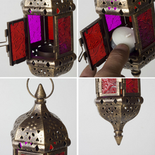 Load image into Gallery viewer, Free Spirited Moroccan Lantern