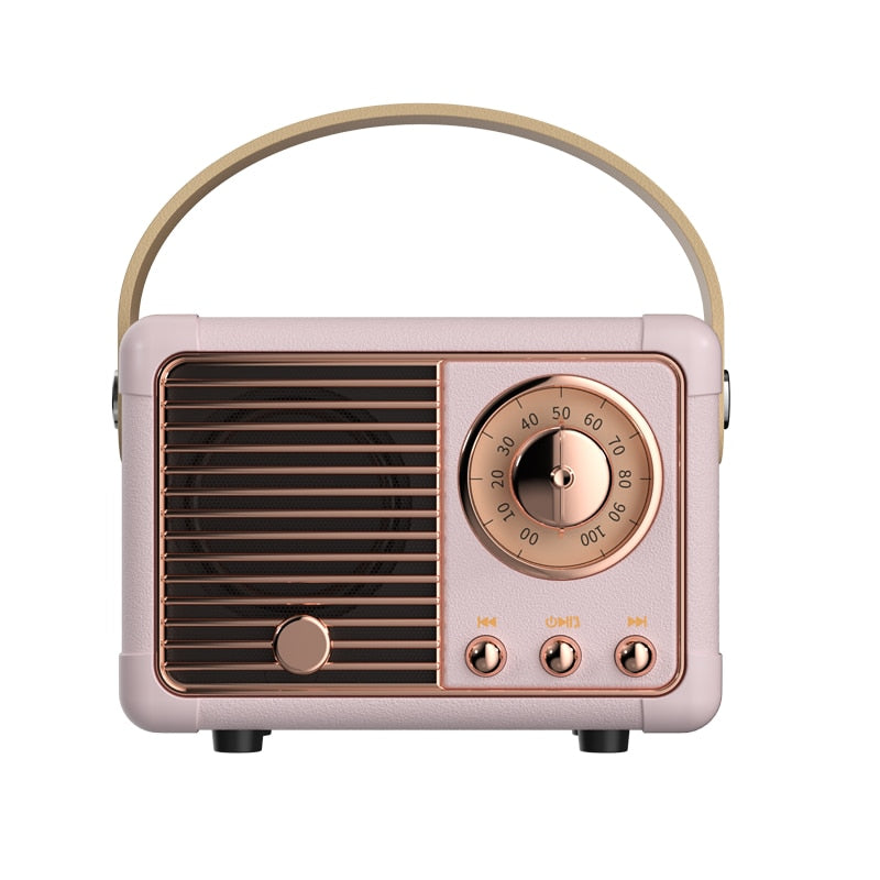 Retro Radio Bluetooth Speaker