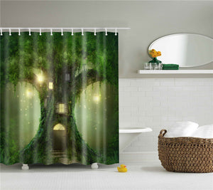 Zen Tranquil Paradise Shower Curtains