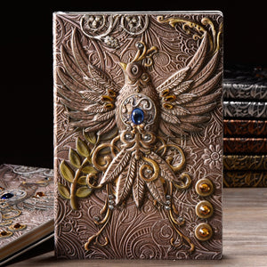 Vintage Phoenix Rising Spell Book