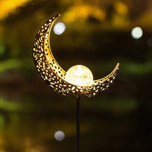 Load image into Gallery viewer, Sun &amp; Moon Garden Solar Light