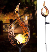 Load image into Gallery viewer, Sun &amp; Moon Garden Solar Light