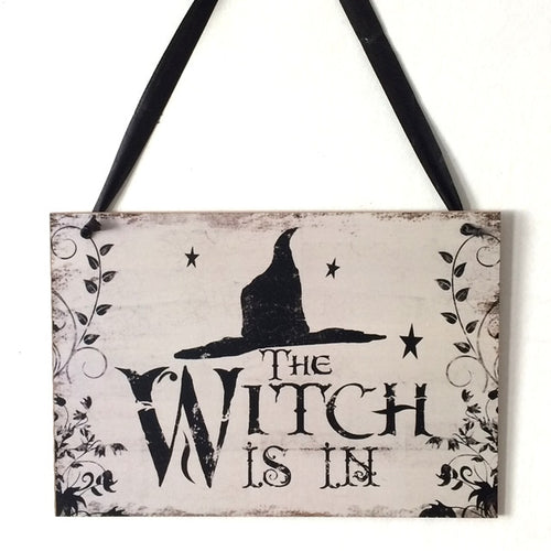 Spooky Witch Wall Decor