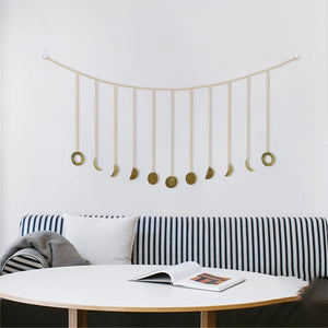 Beaming Moon Phase Wall Decoration