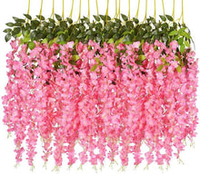 Load image into Gallery viewer, Darling Wisteria Hanging Flowers