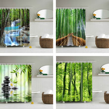 Load image into Gallery viewer, Zen Tranquil Paradise Shower Curtains
