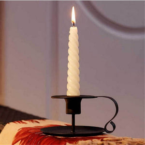 Romantic Retro Iron Candlestick